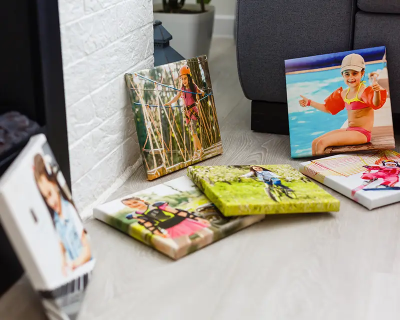 Impression photo sur toile tendue sur châssis