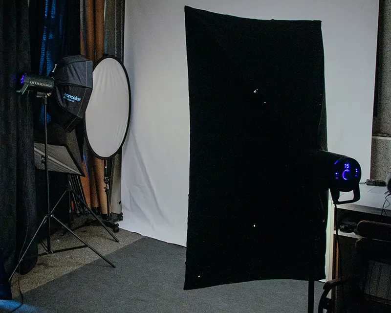 Un studio entièrement équipé